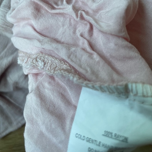 Selfie Leslie Jocelyn Cami strap waist tie frill dress medium - Picture 13 of 13